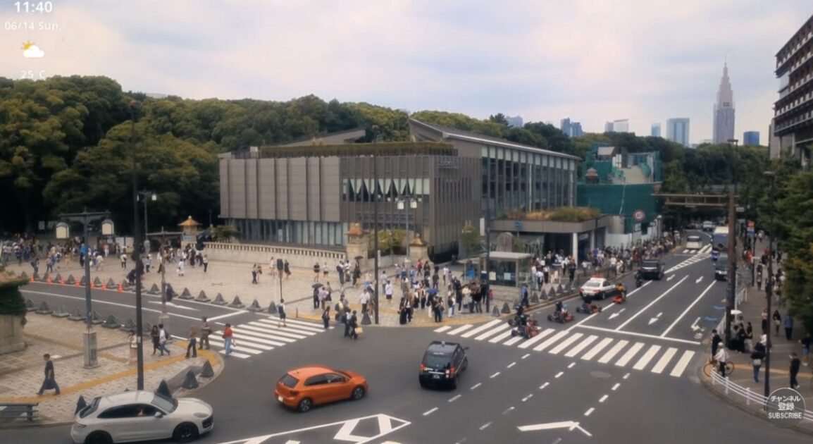 原宿駅前・表参道口・明治神宮 ライブカメラ/東京都渋谷区