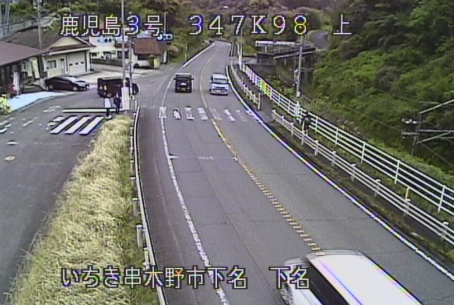 国道3号・いちき串木野市下名 ライブカメラ/鹿児島県いちき串木野市