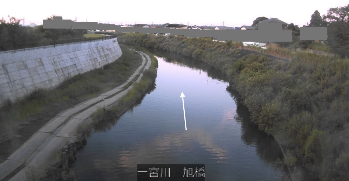 一宮川・旭橋 ライブカメラ/千葉県茂原市
