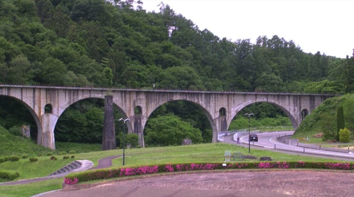 宮守川橋梁・めがね橋 ライブカメラ/岩手県遠野市