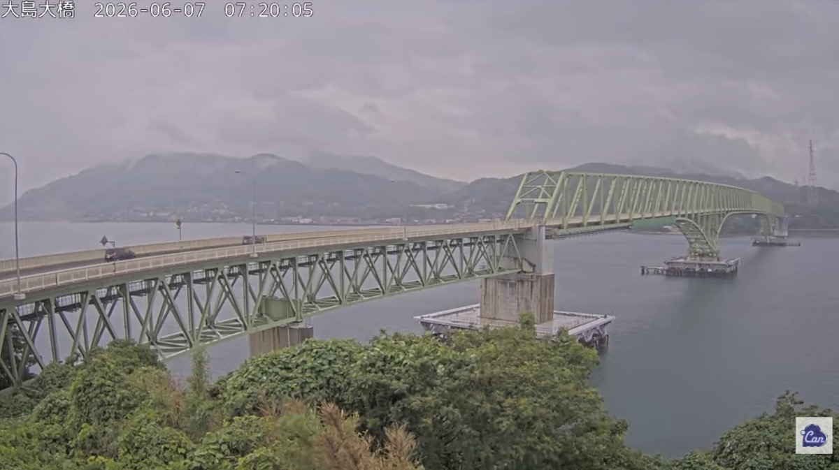 大島大橋 ライブカメラ/山口県周防大島町