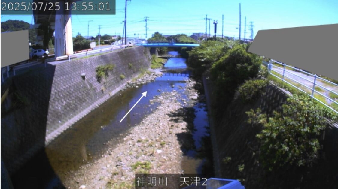 神明川・天津2 ライブカメラ/千葉県鴨川市