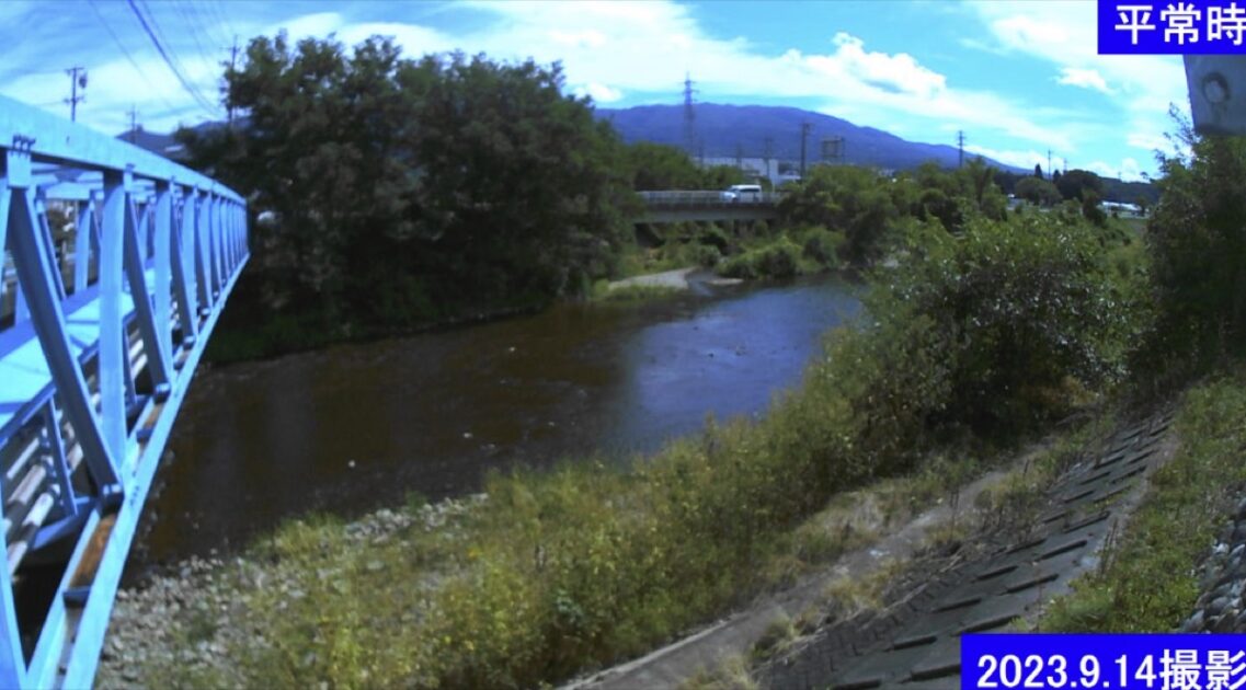 奈良井川・田川橋 ライブカメラ/長野県松本市