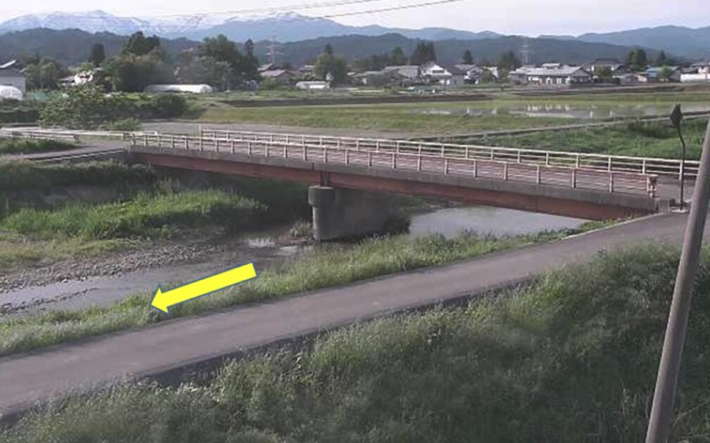 田付川・下川原橋 ライブカメラ/福島県喜多方市