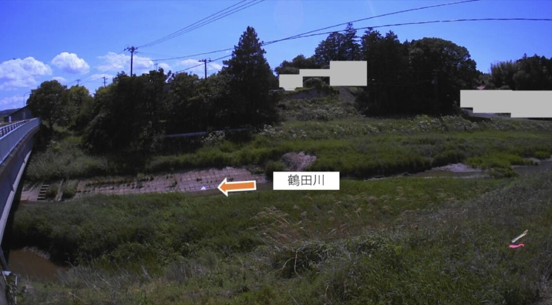 鶴田川・鶴田崎 ライブカメラ/宮城県大郷町