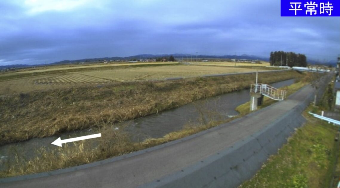 姥堂川・姥堂橋 ライブカメラ/福島県喜多方市