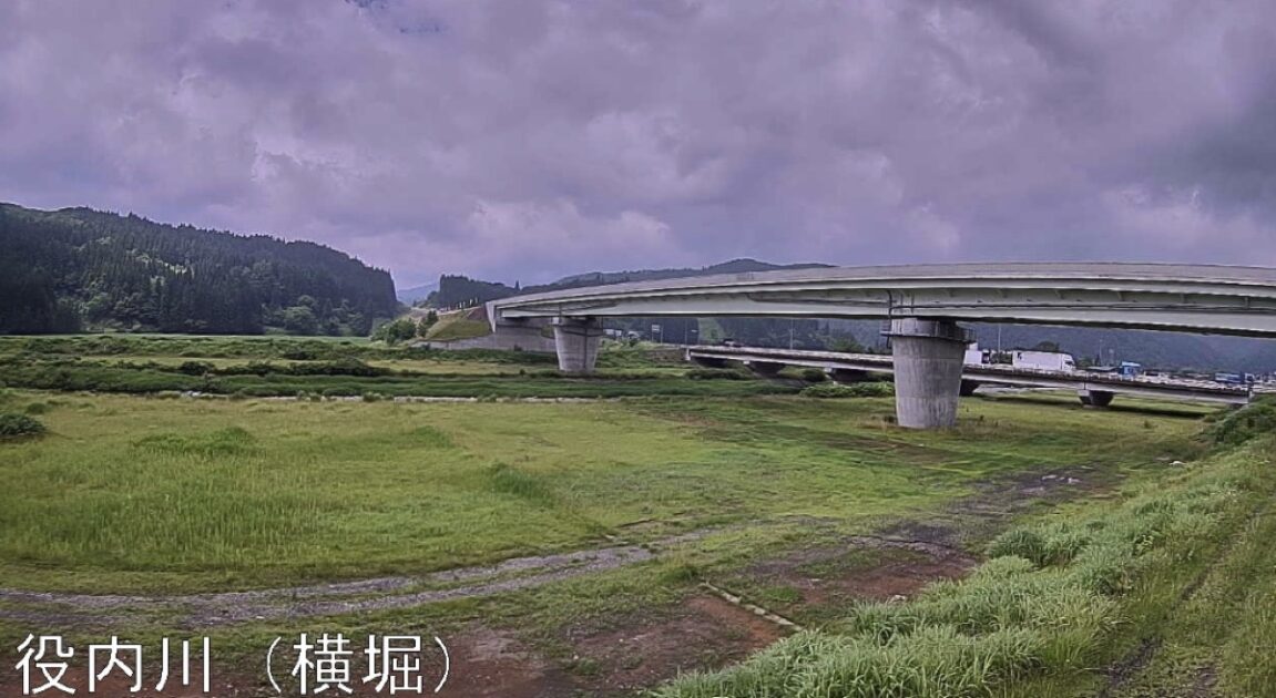 役内川・横堀 ライブカメラ/秋田県湯沢市
