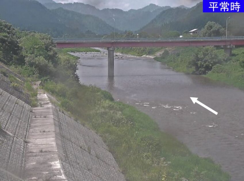 伊南川・小川橋 ライブカメラ/福島県只見町