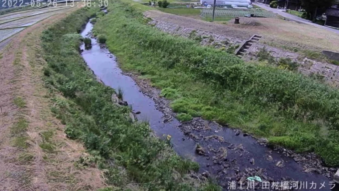 浦上川・田村橋 ライブカメラ/石川県輪島市