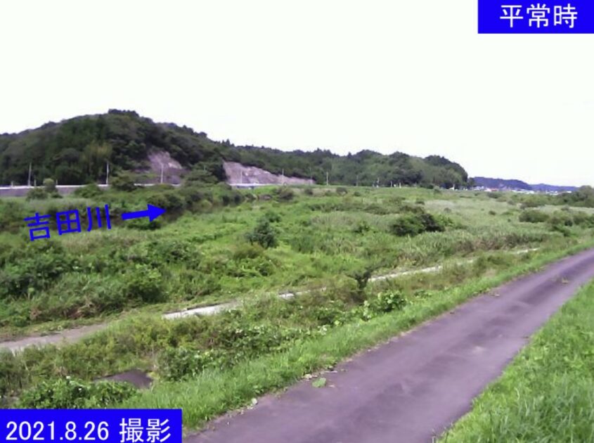 吉田川・22.0kR ライブカメラ/宮城県大郷町