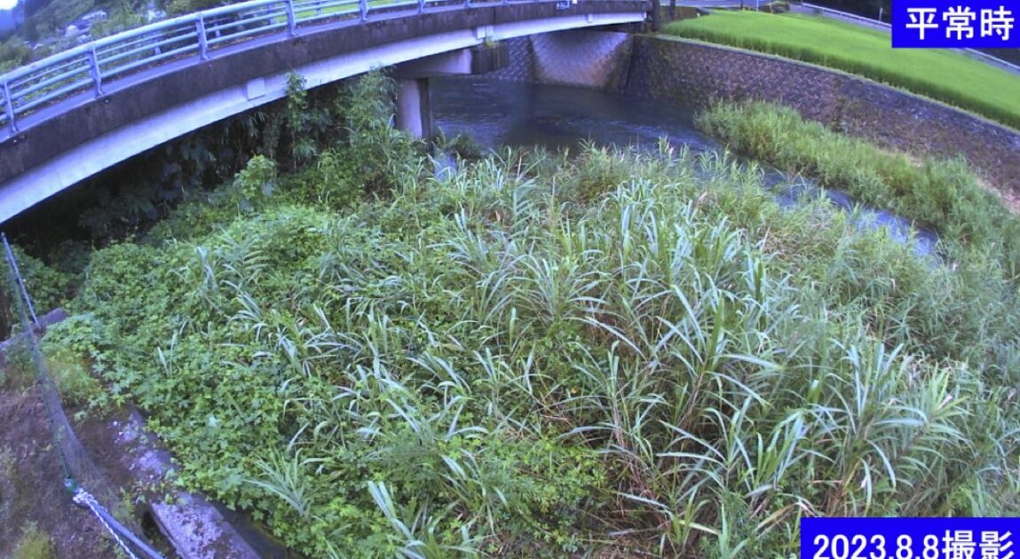 赤木川・栗林橋 ライブカメラ/大分県佐伯市