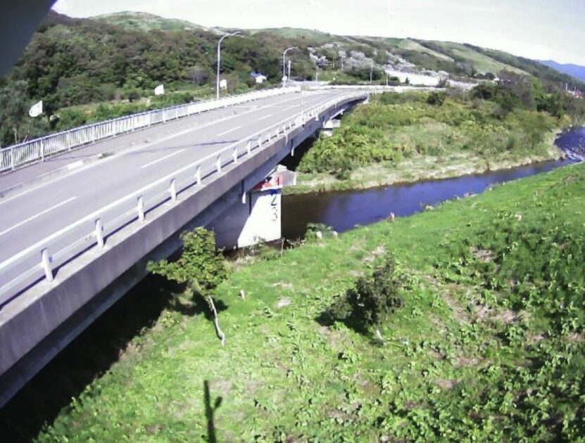 馬場川・1.1Kp ライブカメラ/北海道せたな町