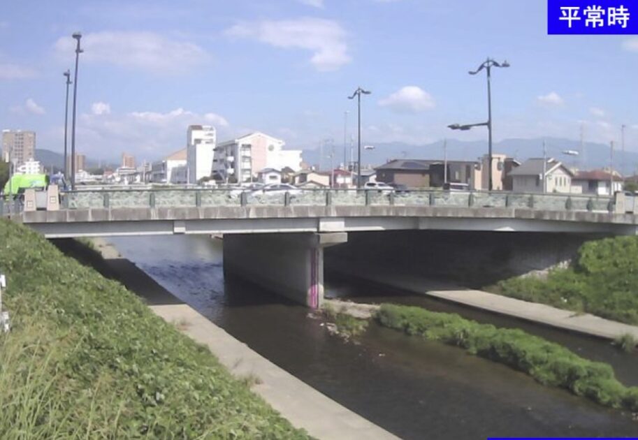 小野川・精農橋 ライブカメラ/愛媛県松山市