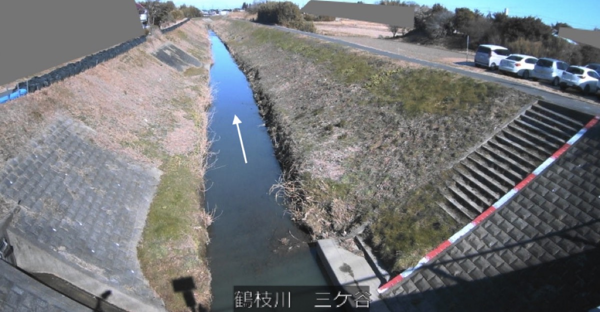 鶴枝川・三ケ谷 ライブカメラ/千葉県茂原市