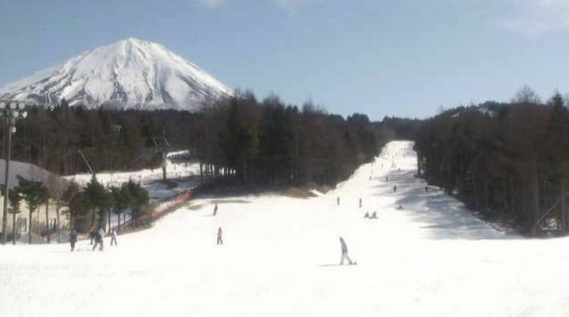 ふじてんスノーリゾートのゲレンデライブカメラ/山梨県鳴沢村
