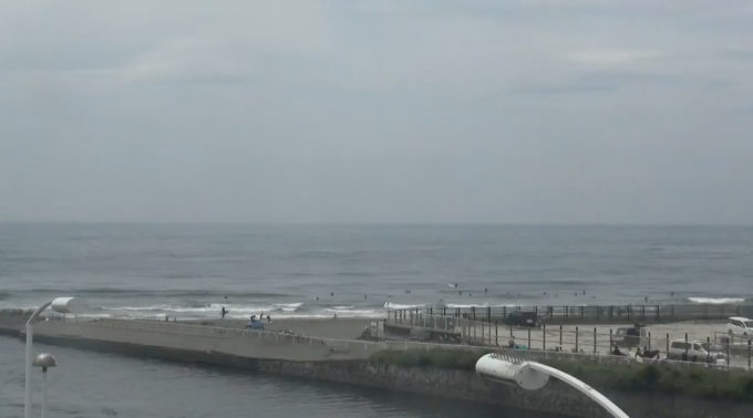鵠沼海岸 ライブカメラ(Beach Culture)と雨雲レーダー/神奈川県藤沢市