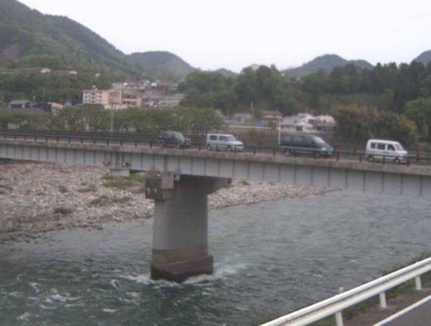 長良川と新美濃橋ライブカメラと雨雲レーダー 岐阜県美濃市