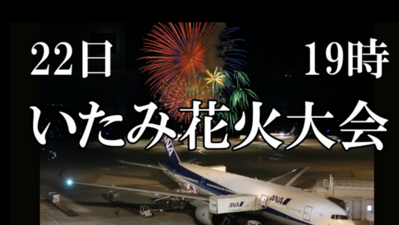 いたみ花火大会ライブカメラ/兵庫県伊丹市