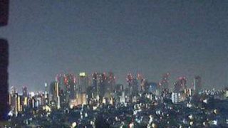新宿高層ビル群ライブカメラと雨雲レーダー/東京都新宿区
