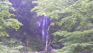 払沢の滝ライブカメラと雨雲レーダー/東京都檜原村