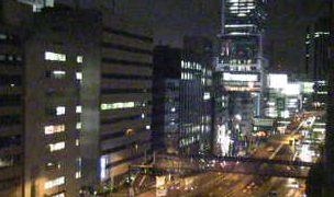 首都高速道路3号線ライブカメラと雨雲レーダー/東京都渋谷区