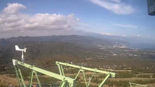 大室山山頂ライブカメラと雨雲レーダー/静岡県伊東市