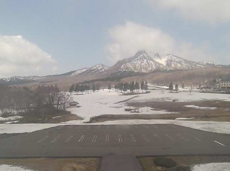 大山鏡ヶ成からみた烏ヶ山（からすがせん）ライブカメラ/鳥取県江府町