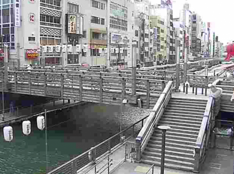 大阪ミナミ・宗右衛門町通り・道頓堀川 ライブカメラ/大阪府大阪市中央区