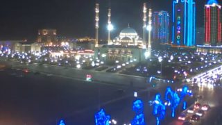 モスク「チェチェンのハート」ライブカメラ/ロシア