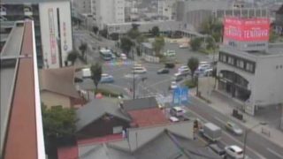 国道9号・公会堂前交差点ライブカメラと雨雲レーダー/鳥取県米子市
