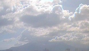 停止中：鹿児島大学から見える桜島ライブカメラと雨雲レーダー/鹿児島県鹿児島市