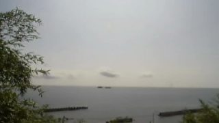 停止中：灘浦海岸ライブカメラと雨雲レーダー/富山県氷見市