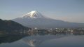 富士山・河口湖 ライブカメラ(風のテラスくくな)と雨雲レーダー/山梨県富士河口湖町