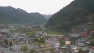日南町総合文化センターライブカメラと雨雲レーダー/鳥取県日南町