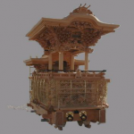 だんじりを360度じっくり見れるパノラマカメラ