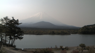 富士山と精進湖ライブカメラと雨雲レーダー/山梨県富士河口湖町