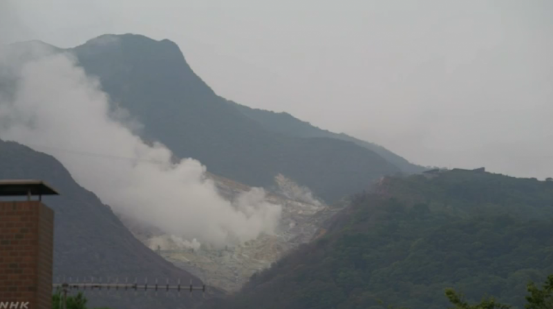 停止中：箱根山 ライブカメラ(NHK)/神奈川県箱根町