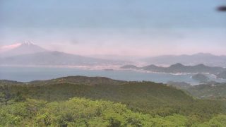 富士山と駿河湾ライブカメラと雨雲レーダー/静岡県伊豆市