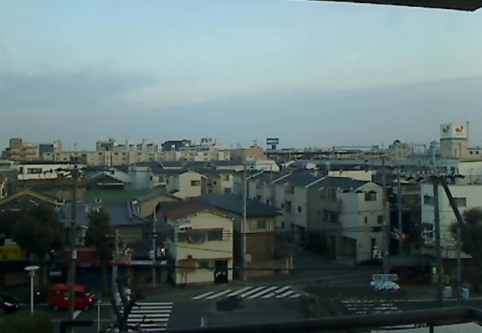 大阪市の空ライブカメラと雨雲レーダー 大阪府大阪市