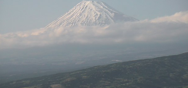停止中：パーパス株式会社から見える富士山ライブカメラ/静岡県富士市