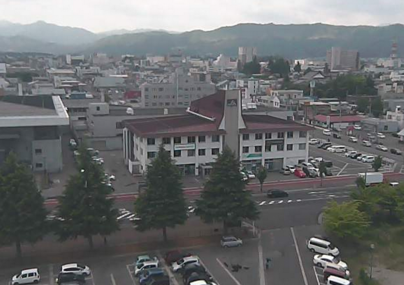 米沢市役所の周辺ライブカメラ/山形県米沢市