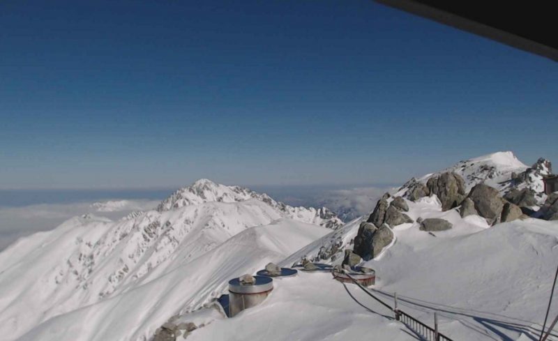 北アルプス立山(雄山)頂上(3,003m)ライブカメラ/富山県立山町
