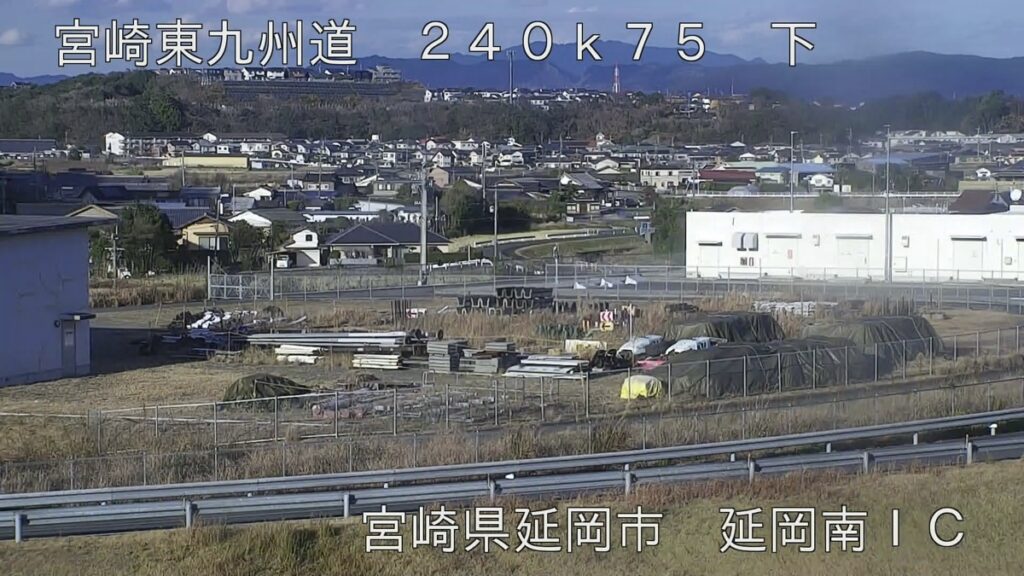 E10東九州自動車道・延岡南インターチェンジ ライブカメラ/宮崎県延岡市