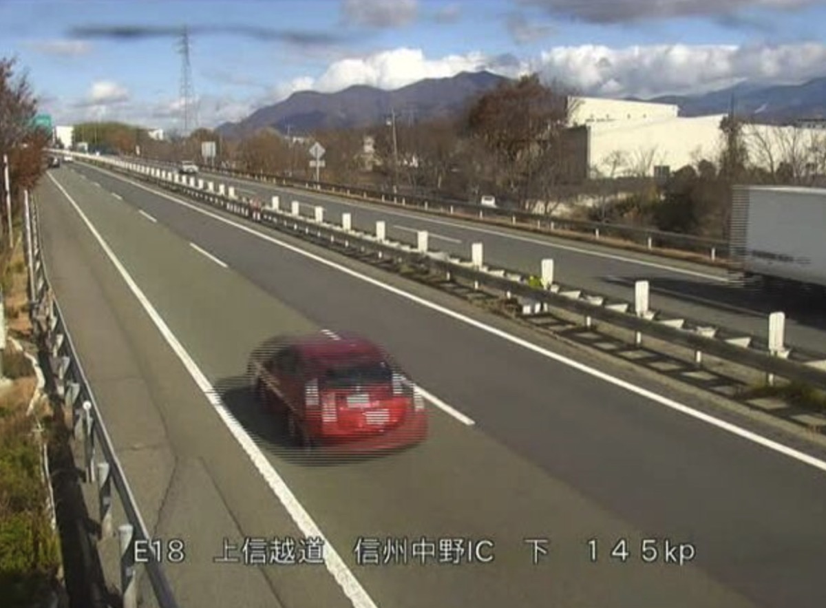 上信越道・信州中野IC ライブカメラ/長野県中野市