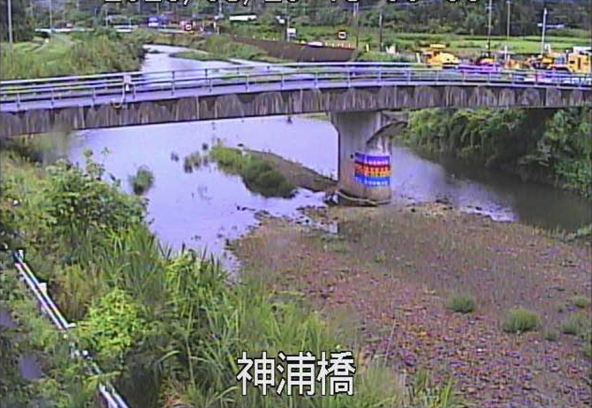 花渡川・神浦橋 ライブカメラ/鹿児島県枕崎市