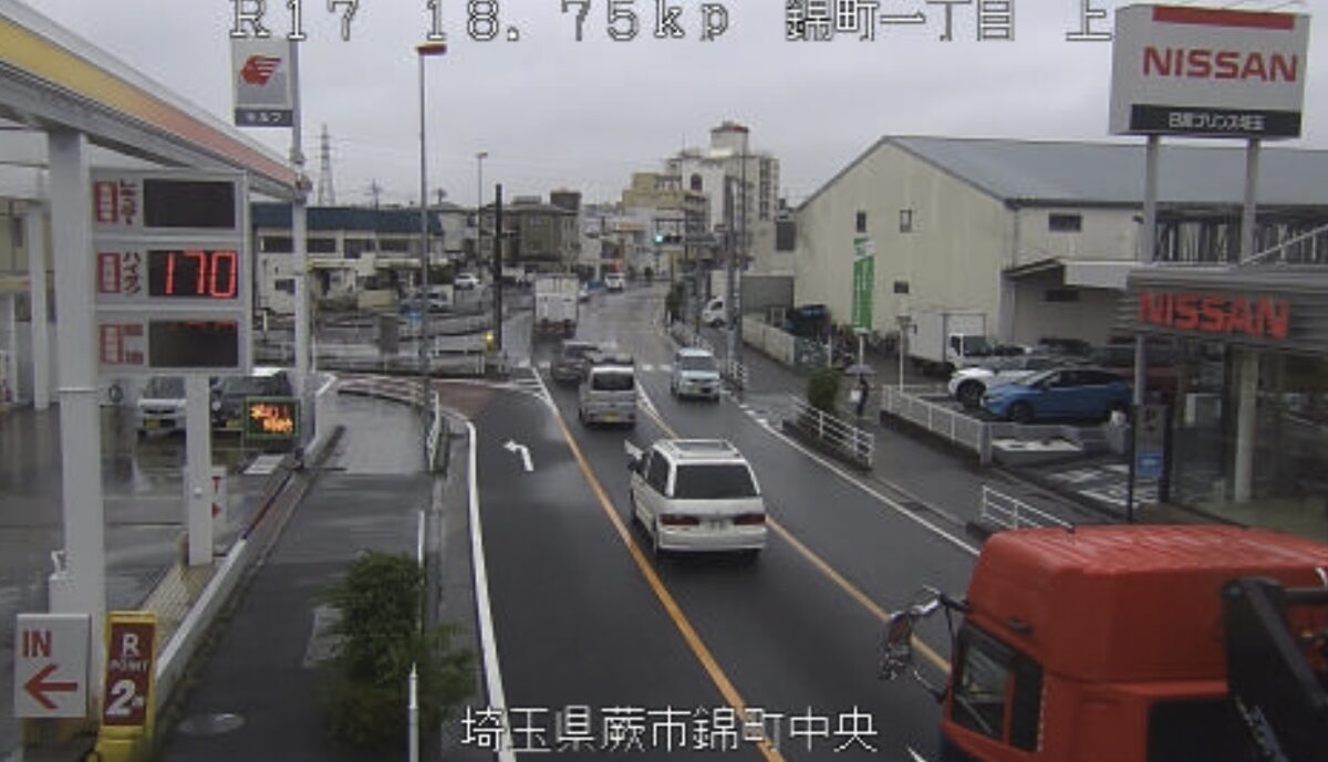 埼玉県蕨市のライブカメラ一覧・雨雲レーダー・天気予報
