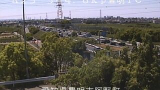 国道23号・豊明IC ライブカメラと雨雲レーダー/愛知県豊明市