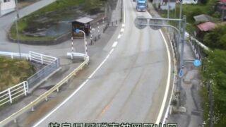 国道41号・西(北) ライブカメラと雨雲レーダー/岐阜県飛騨市