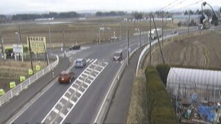 国道45号・折茂 ライブカメラと雨雲レーダー/青森県六戸町