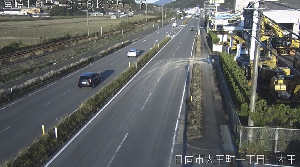 国道10号・大王町一丁目 ライブカメラ/宮崎県日向市